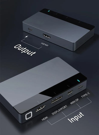 Cabletime HDMI Switch CT-PS41-GB1