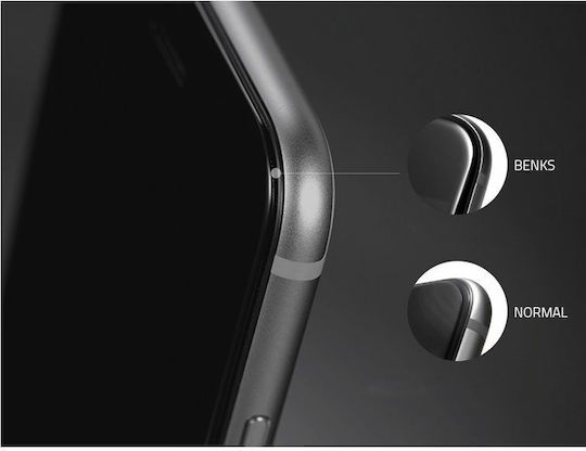 Benks 3D 0.23мм Закалено стъкло Бял (iPhone SE 2022 / 2020 / 8 / 7 - iPhone SE 2022 / 2020 / 8 / 7)
