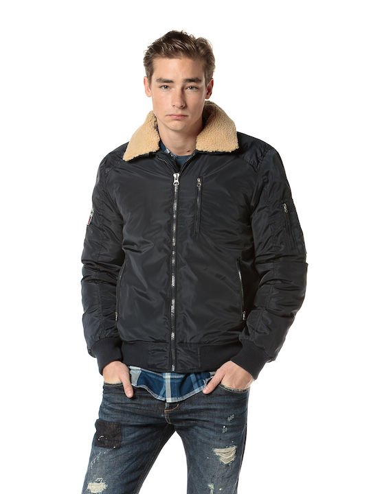 Devergo Men's Winter Jacket BLACK