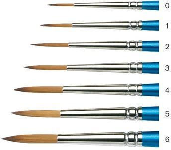 Winsor & Newton Πινέλο Ζωγραφικής Στρογγυλό No2