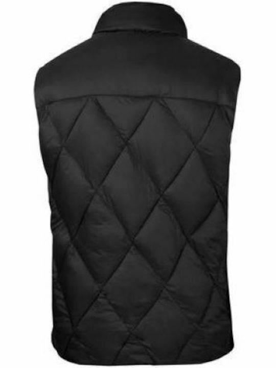 Tokyo Laundry Men's Winter Sleeveless Puffer Jacket Black