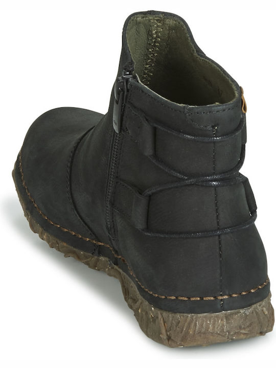 Damen Knöchelstiefel Schwarz