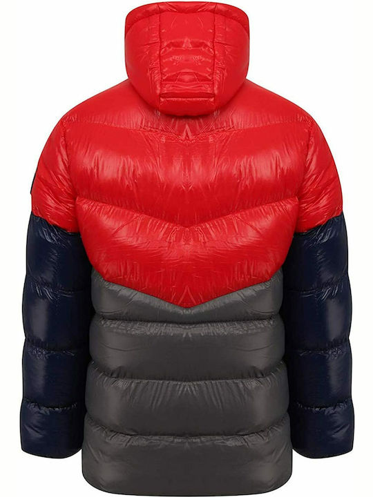 Tokyo Laundry Men's Winter Puffer Jacket Formula One Red