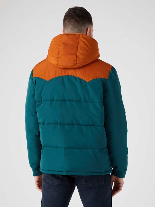 Winter Jacke Puffer Dark green.