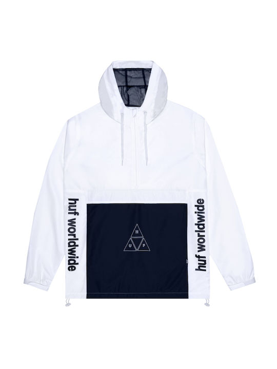 HUF Men's Winter Jacket White.