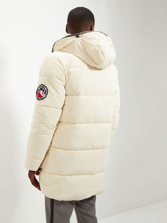 Ellesse Men's Winter Puffer Jacket White