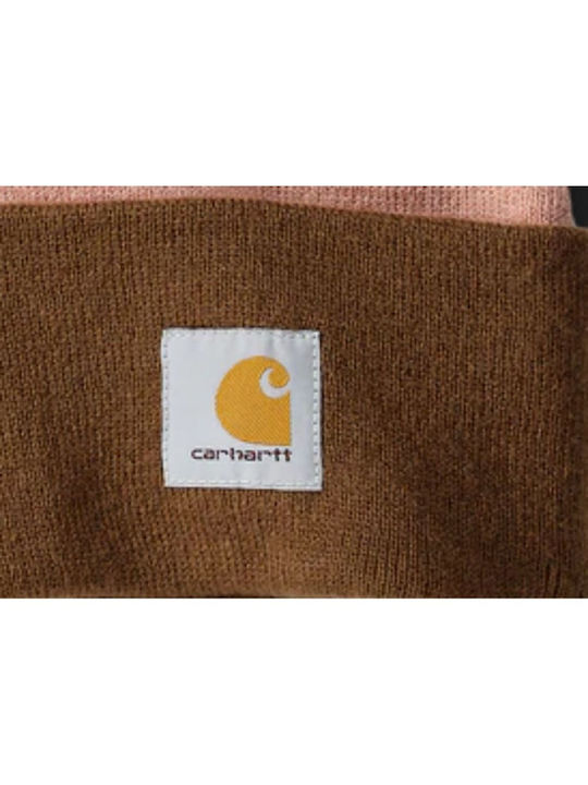 Carhartt Beanie Unisex Σκούφος Πλεκτός σε Καφέ χρώμα
