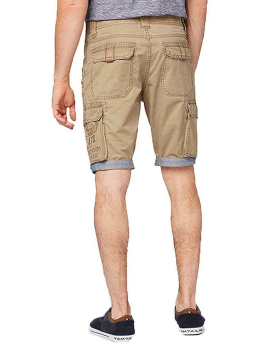 Tom Tailor Men's Shorts Cargo Honey Camel Beige