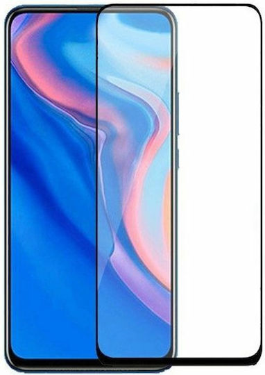 9η 5D 0.3mm Vollflächig gehärtetes Glas Schwarz (Huawei P Smart Pro)