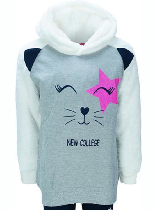 New College Set Magazin online de iarnă 2buc Melange