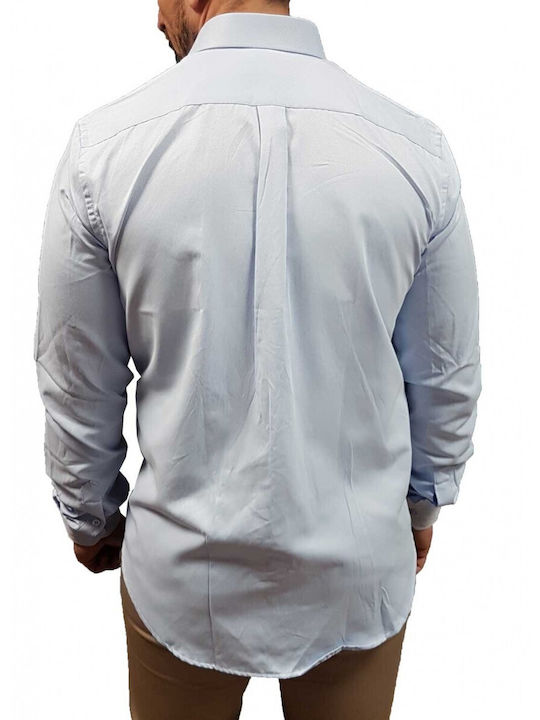 Dash&Dot Men's Shirt Long Sleeve Siel.