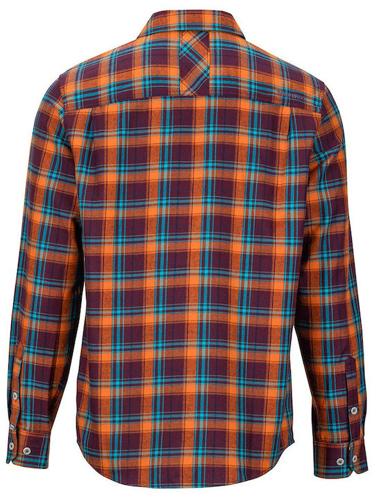 Marmot Men's Shirt Long Sleeve Flannel Fig