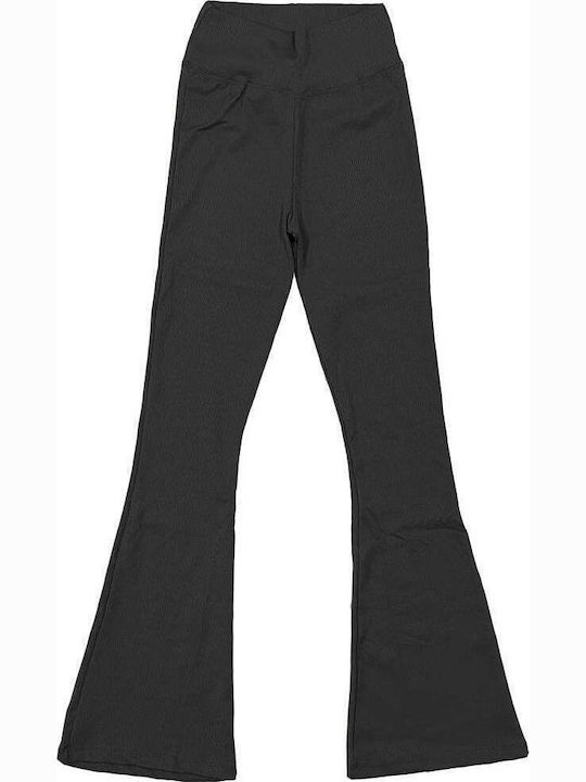 Damen Leggings Hohe Taille Schwarze