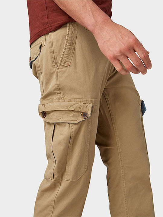 Travis Hose Cargo Splashed clay beige