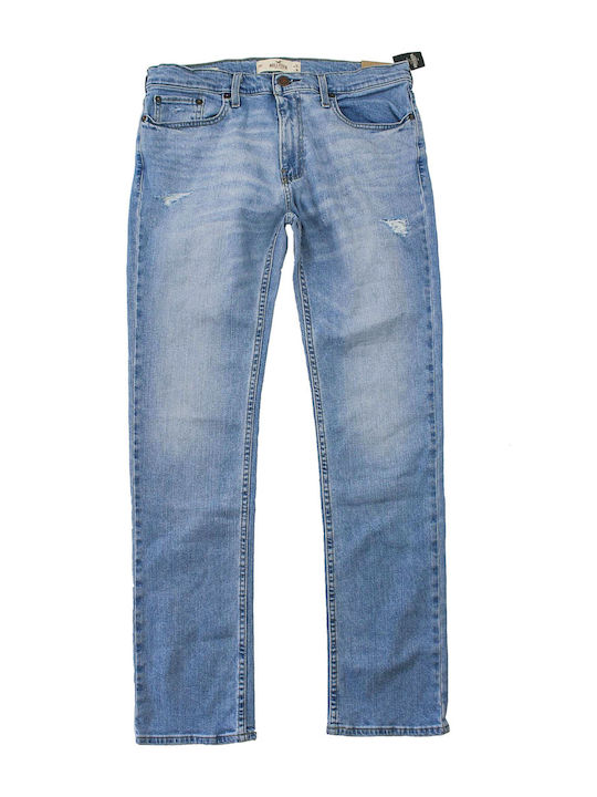 Hollister Men's Jeans Pants in Slim Fit Blue