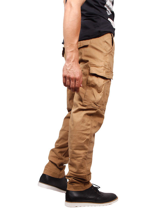 Hose Cargo Elastisch mustard