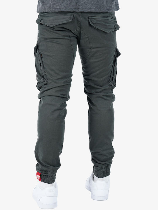 Alpha Industries Trousers Cargo Gray