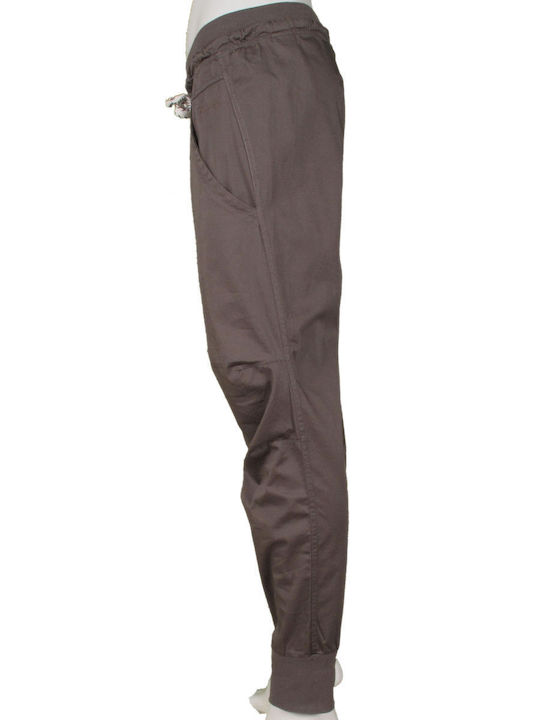 Freddy Damen-Sweatpants Jogger Braun