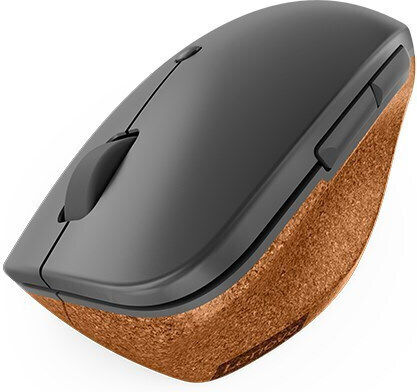 Lenovo Go Безжичен Ергономичен Vertical Мишка Сив