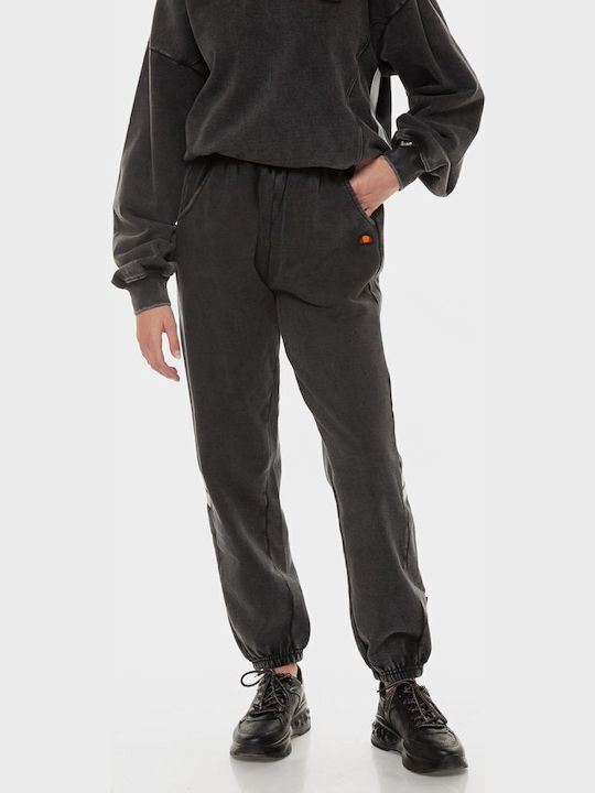 Reah Jogginghose Jogger Vlies Schwarz