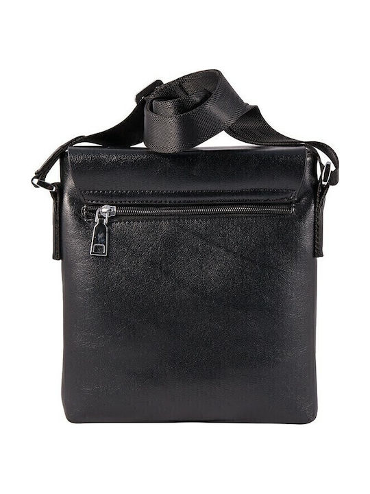 Herrentasche Schulter / Crossbody Schwarz