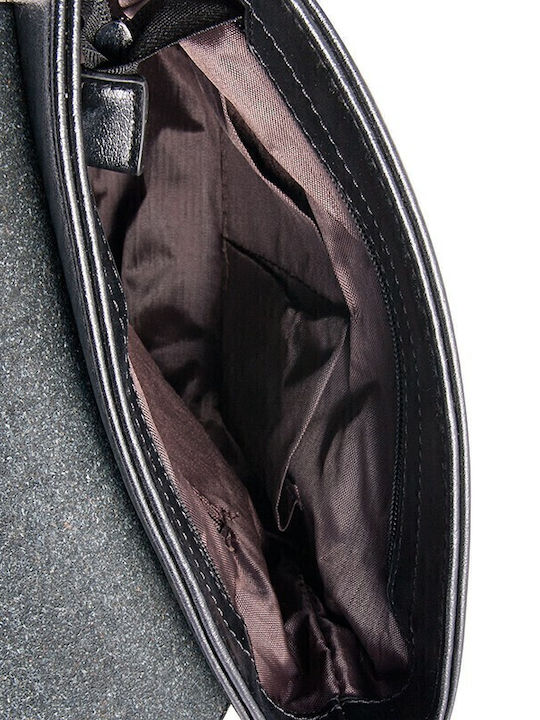 Herrentasche Schulter / Crossbody Schwarz