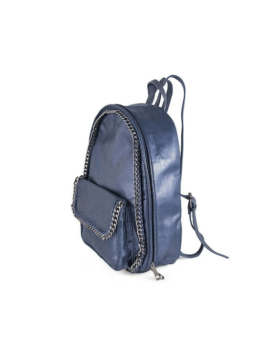 V-store Women's Bag Backpack Navy Blue