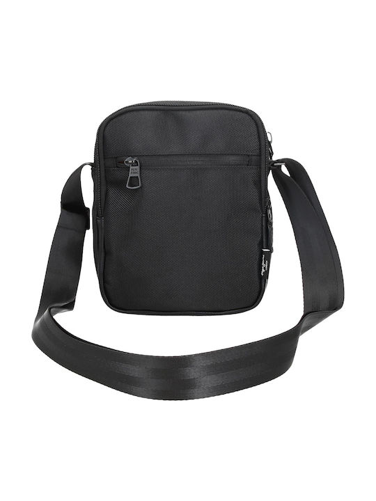 Egham Herrentasche Schulter / Crossbody Schwarz