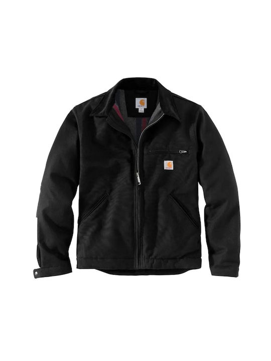 Carhartt Detroit Μπουφάν Εργασίας Μαύρο