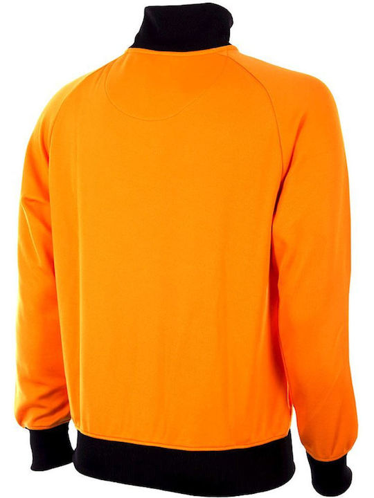 Copa Herren Sweatshirt Jacke Orange