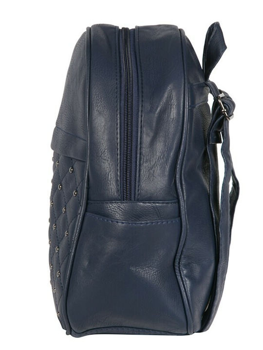 V-store Women's Bag Backpack Navy Blue