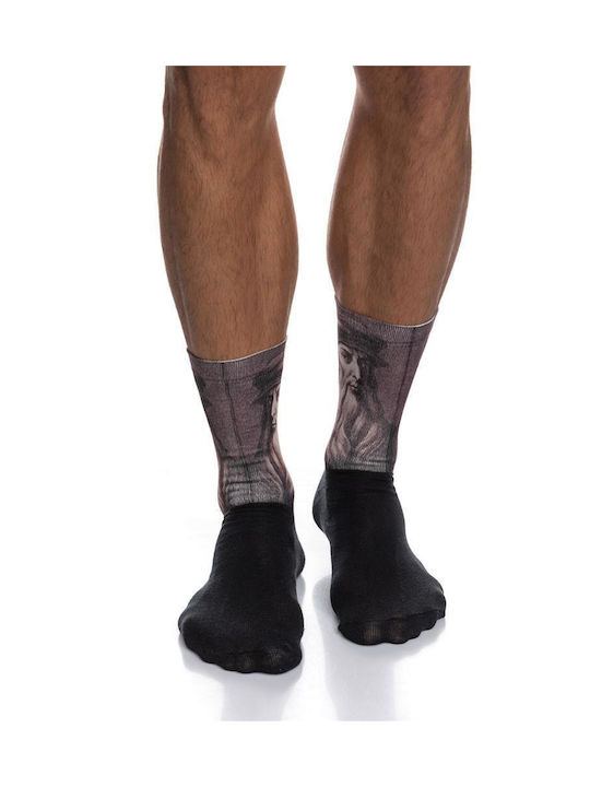 Inizio Herren Socken Black/Brown 1Pack