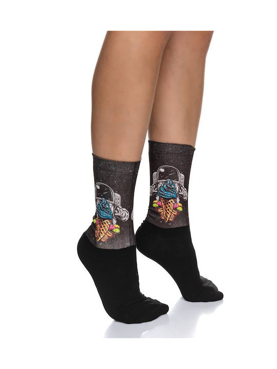 Inizio Women's Socks BLACK