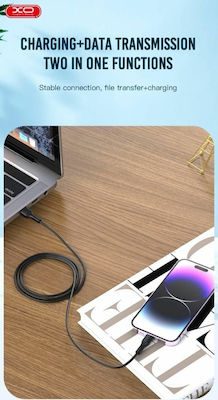 XO USB 2.0 Cable USB-C male - USB-C 60W Black 1m (16.005.0275)