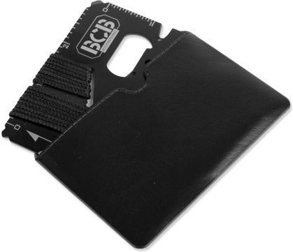 BCB Card Multifuncțional De Supraviețuire În Husă De Piele