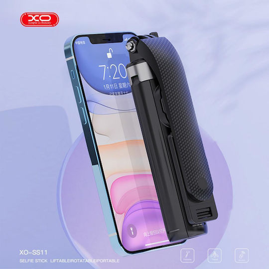 XO Selfie Stick with Bluetooth & Remote Control Ss11 Black 16.001.0088