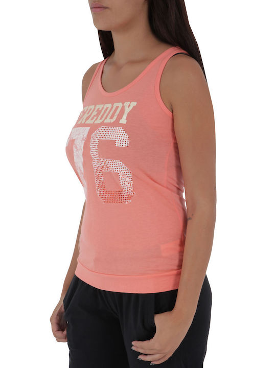 Freddy Women's Athletic Blouse Sleeveless Pink
