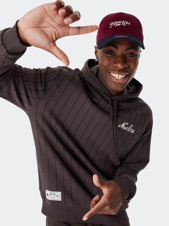 Heritage Sweatshirt with Hood Brown