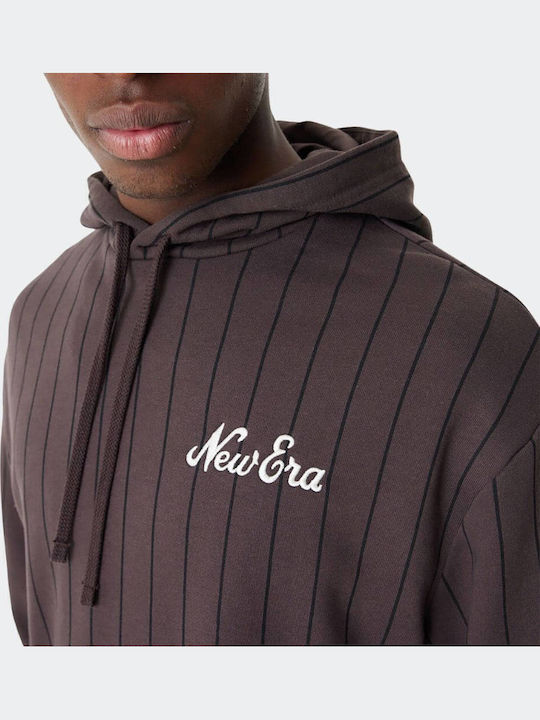 Heritage Sweatshirt with Hood Brown