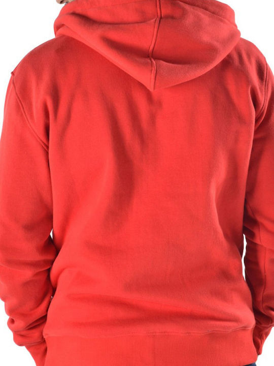 Sweatshirts Für Herren Mit Roter Kapuzenjacke