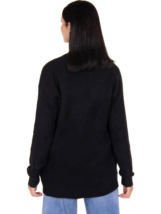 Women's Long Sleeve Sweater Black (80001/BLACK)