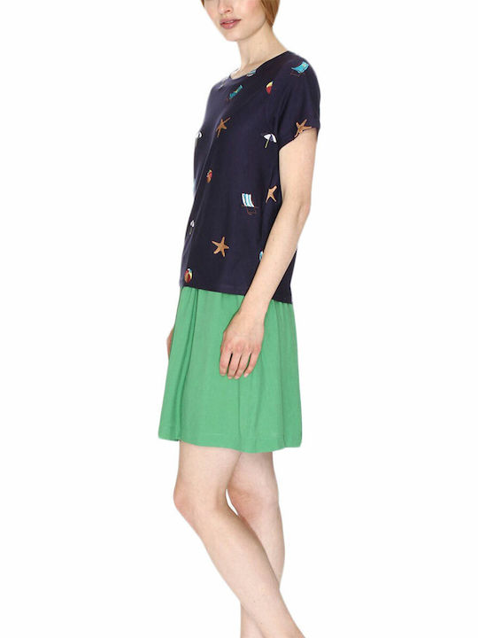 Γυναικείο T-shirt navy