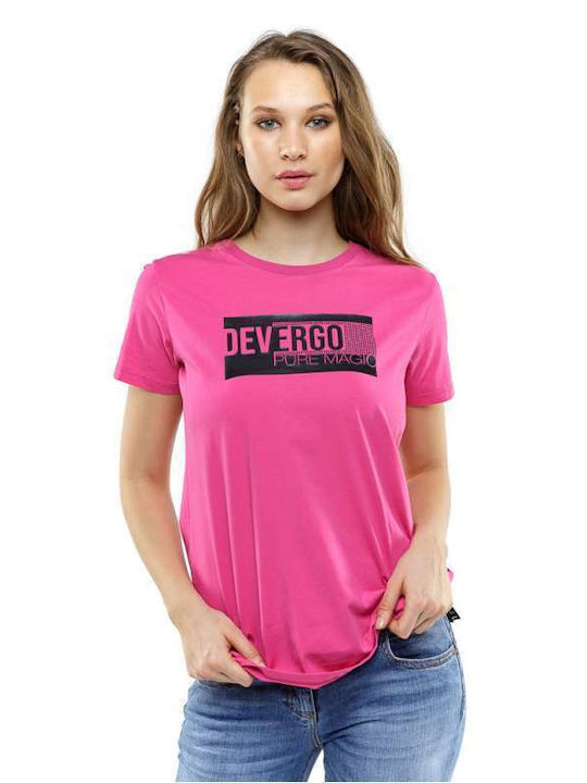 Devergo pentru Femei Bluză Mâneci scurte Pink