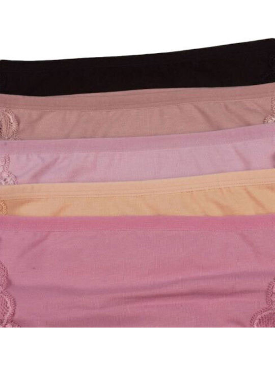 Βαμβακερά Damen Slip MultiPack mit Spitze ''''''