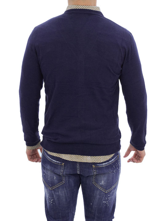 Ανδρική Ζακέτα Navy Blue