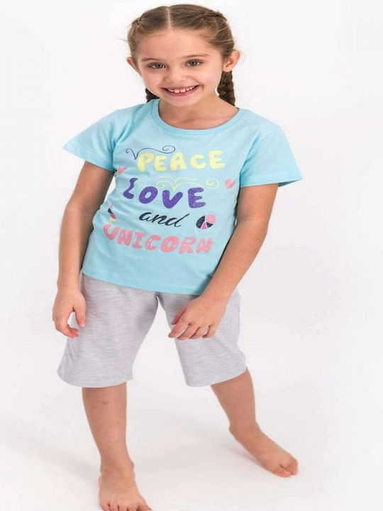 Roly Poly Pijama pentru copii De vară Blue