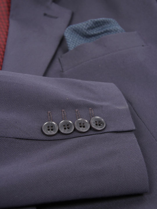 Men's Summer Suit Jacket Dark Gray