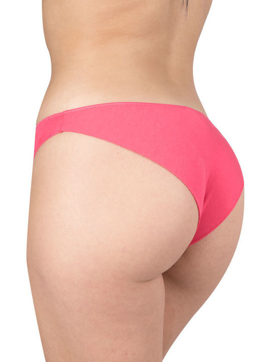Βαμβακερά Women's Brazil MultiPack Seamless Grey + Coral