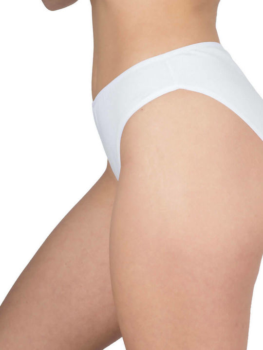 A.A UNDERWEAR Tai Plus Baumwolle Damen Slip MultiPack White