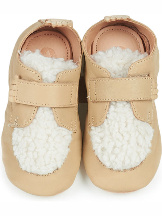 Kinderhausschuhe Beige